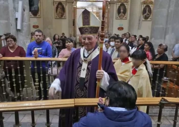 Foto: Adrián Gaytán // Homilía dominical del arzobispo, Pedro Vázquez Villalobos.