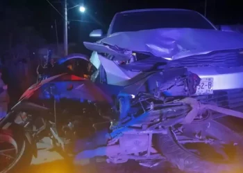 Presuntamente, el conductor de la camioneta manejaba en estado de ebriedad.