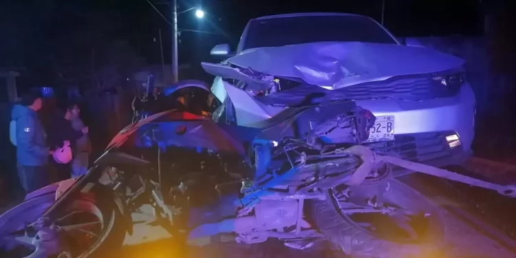 Presuntamente, el conductor de la camioneta manejaba en estado de ebriedad.