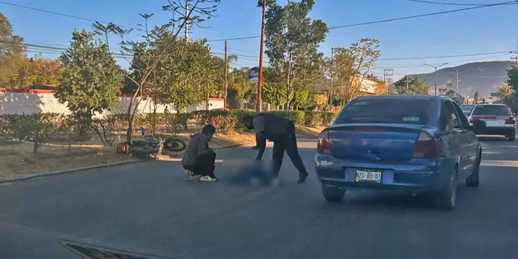 El hoy occiso conducía una motocicleta marca Itálika tipo FT 125.