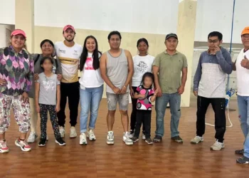 Se dio mantenimiento al gimnasio municipal.