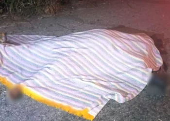 El cuerpo fue localizado sobre la cinta asfáltica, a unos metros del Punto de Rescate Humanitario.