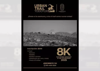 Este domingo 21 de diciembre, se realizará el Urban Trail Yodoyuxi 2025.