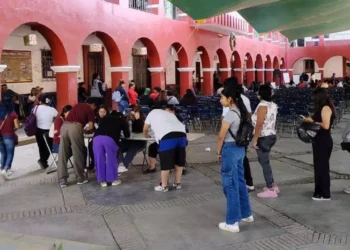 Foto: GPS Noticias // Transcurrió en paz la elección en Ánimas Trujano, luego de la violencia desatada hace algunas semanas.