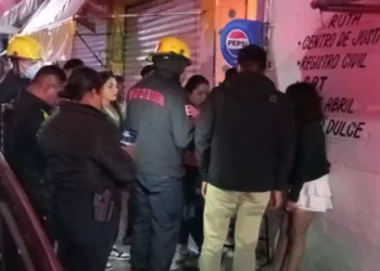 Atienden a lesionado en centro de Huajuapan.