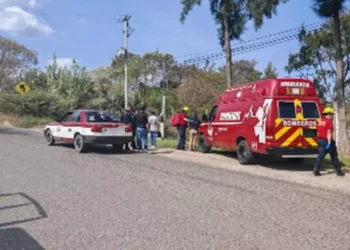 El accidente se suscitó cuando circulaba por el bulevar.