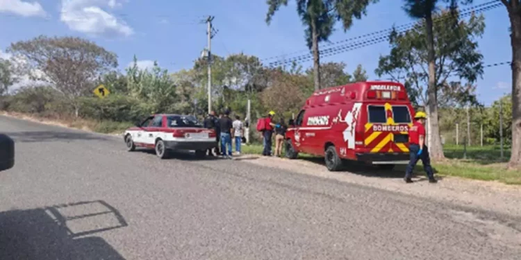 El accidente se suscitó cuando circulaba por el bulevar.