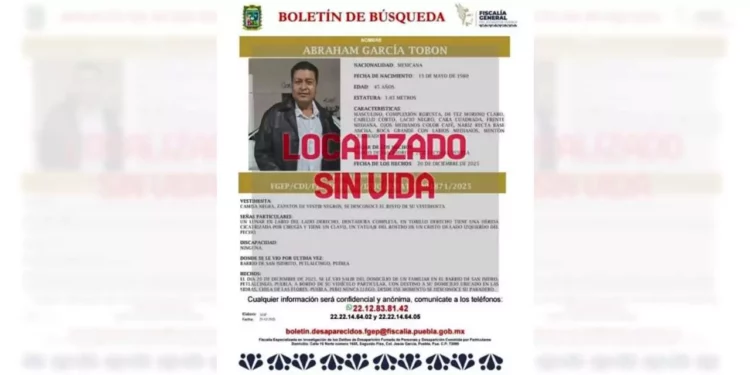 Sin vida encuentran a comerciante ambulante desaparecido.