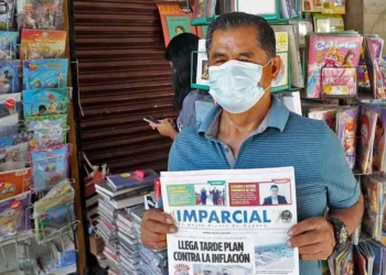 Foto: archivo El Imparcial // Silvio Victoria Gutiérrez, de la Unión de Voceadores de Oaxaca.