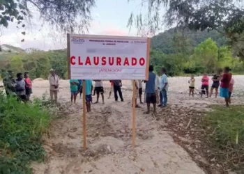 Inmobiliaria carecía de autorización de impacto ambiental; en Colotepec extraían grava y arena del río