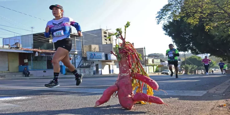 Fotos: Leobardo García Reyes // Asistieron cerca de 300 atletas a la Carrera de Rábanos.