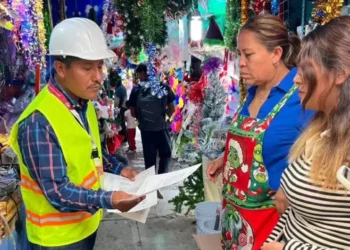 Autoridades supervisaron establecimientos de pirotecnia en Nochixtlán como parte del operativo de seguridad decembrina.