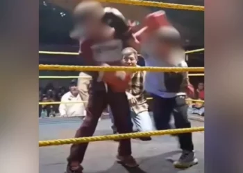 VIDEO | Indignación por peleas de boxeo entre niños en festejo de la Virgen de Guadalupe en los Mixes