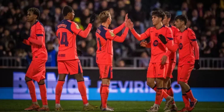 Barcelona doblegó 2-0 al Guadalajara