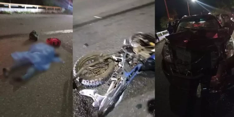 Fatal choque en la carretera 175 deja dos personas muertas en Tuxtepec