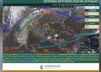 Aumentan lluvias y descenso de temperaturas en Oaxaca por inestabilidad atmosférica