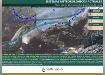 Frente frío 17 generará chubascos aislados y mañanas frías en Oaxaca