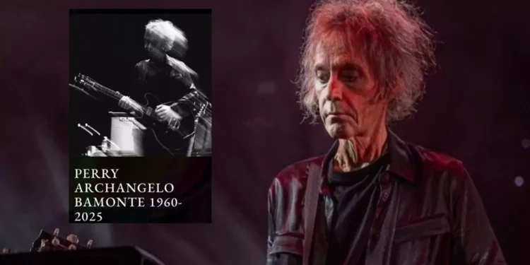 Muere Perry Bamonte, guitarrista histórico de The Cure, a los 65 años