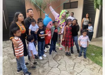 Foto: Nicoatole // Celebración navideña de la Fundación Nicoatole en apoyo a niños con cáncer.