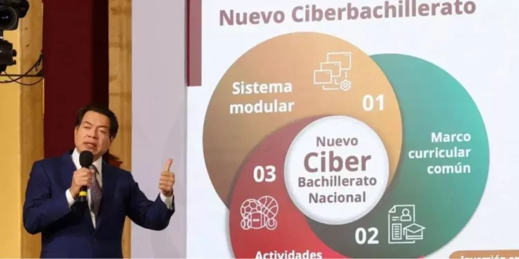México anuncia expansión de bachilleratos y lanzamiento de 130 ciberbachilleratos