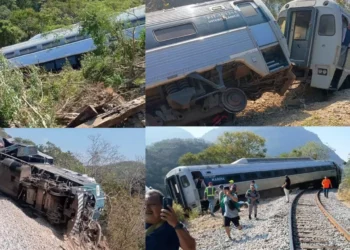 Descarrila tren interoceánico en tramo Chívela–Nizanda