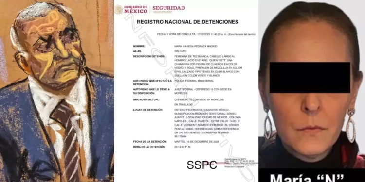 Capturan a exasesora de García Luna por presunto lavado de 2,678 mdp ligados al narcotráfico