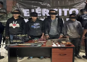 Cateo en Miahuatlán deja cuatro detenidos y decomiso de droga y autopartes