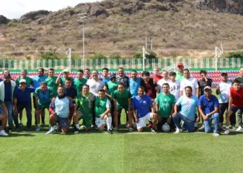 Fotos: Leobardo García Reyes // El fin de semana se realizó la convivencia de futbol entre reporteros y directivos de Chapulineros.
