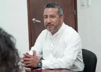 Foto: redes sociales // El presidente municipal de Tlacolula, René Óscar Sánchez Chagoya, acusado por presunta violencia política de género.