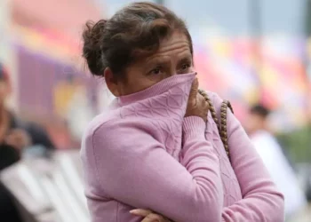 Foto: Adrián Gaytán // En caso de salir a la intemperie, recomendó, es importante estar bien abrigados.