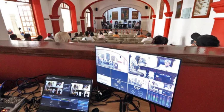 Foto: Adrián Gaytán // En sesión virtual, el cabildo aprobó el presupuesto a ejercer en 2026, busca la aprobación del Congreso.