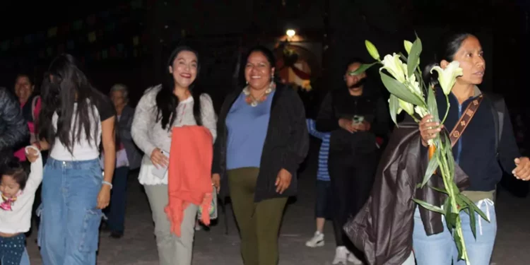 Enfatizaron que la paz regresó a la comunidad y que todo estaba listo para la celebración patronal.
