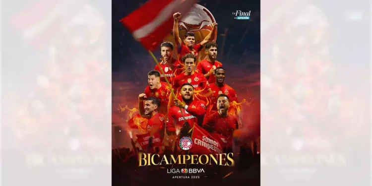 Toluca hace historia y conquista el bicampeonato de la Liga MX