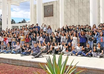 Foto: Gaceta de la UNAM // La primera generación de la ENES Oaxaca.
