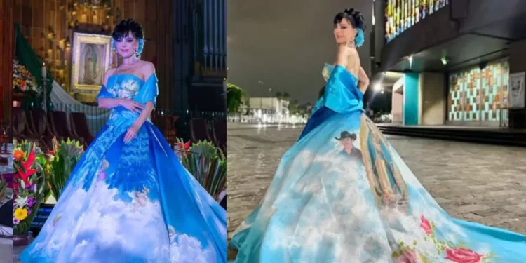 El vestido de Maribel Guardia que hizo llorar a todos en la Basílica
