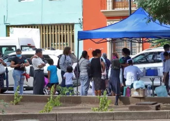 Foto: Archivo El Imparcial // Para prevenir enfermedades respiratorias por la temporada invernal, el IMSS anuncia la instalación de un módulo de vacunación en el Zócalo esta semana.
