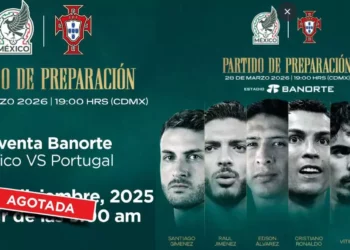 PREVENTA AGOTADA: vuelan los boletos para México vs Portugal en minutos