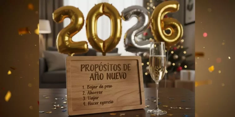 ¿Cuáles son los propósitos más comunes entre los mexicanos en Año Nuevo?