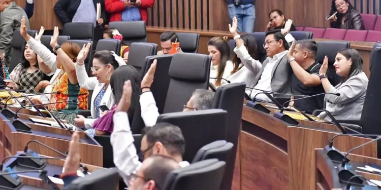 Foto: Congreso de Oaxaca // Sanciones más severas del Congreso a deudores alimentarios.