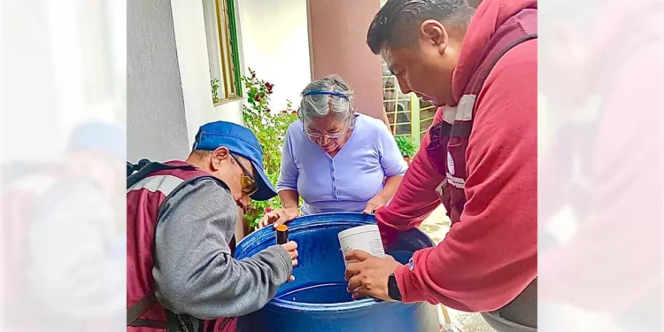 Foto: Gobierno de Oaxaca // Se han reducido las muertes por dengue a una séptima parte de las registradas en 2024.