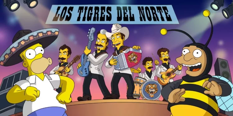 ¿Los Tigres del Norte llegan a Springfield? Así será la colaboración con Los Simpsons