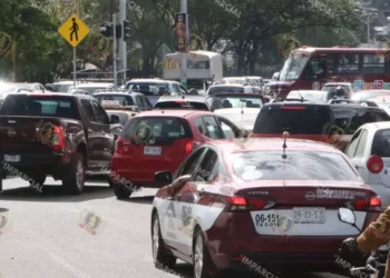 Foto: Adrián Gaytán // El Parque del Amor, sitio donde se proyecta un paso deprimido que busca reducir la congestión vehicular en Oaxaca.