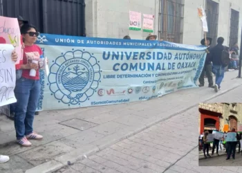 Protestan trabajadores de la UACO por falta de pago y acusan violencia laboral