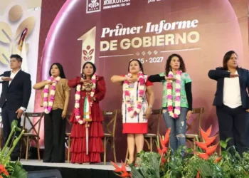 Fotos: Adrián Gaytán // Una solemne ceremonia de cabildo para la rendición de cuentas en Santa Cruz Xoxocotlán.