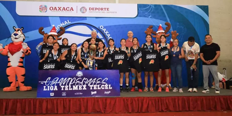 ¡Orgullo Oaxaqueño! El equipo femenil gana el campeonato nacional de Básquetbol Telmex-Telcel