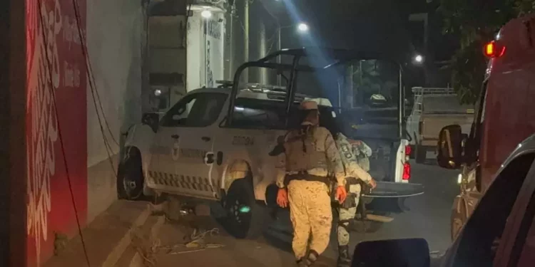 Se accidentan elementos de la Guardia Nacional durante persecución