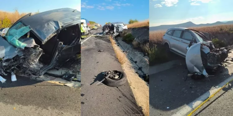 VIDEO | ¡Accidente letal! Un muerto y seis lesionados en carretera de cuota