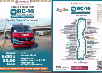 Binnibus arranca la nueva ruta RC-10: una apuesta por mejorar la movilidad en Oaxaca