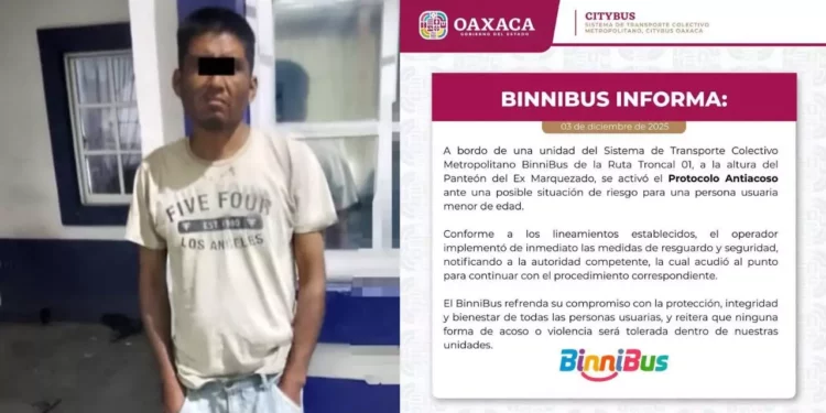 Acoso en BinniBus: detienen a hombre acusado de fotografiar a menor