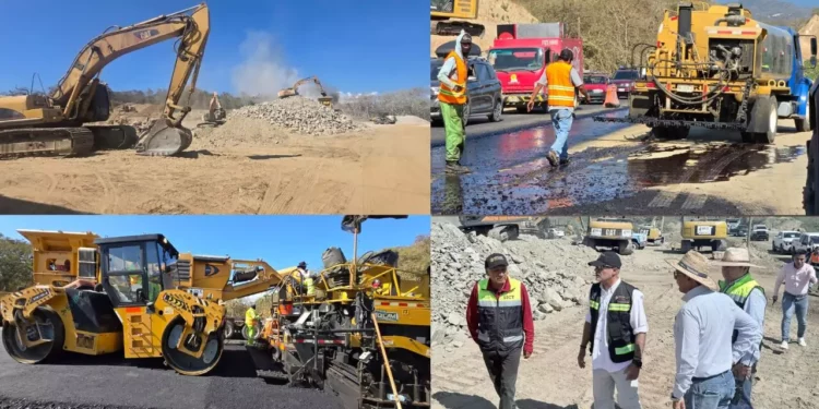 Invierten 2 mil mdp en la modernización de la carretera Pochutla–Huatulco